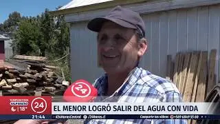 Triste desenlace en Purranque: Abuelos murieron ahogados por salvar a su nieto | 24 Horas TVN Chile