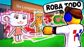 Trolleando a mi amigo con comandos de admin en Steal a Brainrot &iexcl;No aguant&oacute; la broma en Minecraft!
