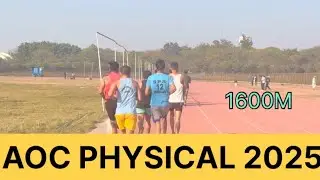 ARMY AOC RPF ITBP 1600M RACE 2025 | 1600M TIME TARIL 2025 MOR DEFENCE ACADEMY ROHTAK | #army