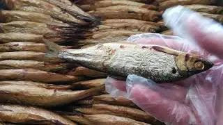 Suitsutatud Peipsi r&auml;&auml;bis / Smoked vendace fish / копченая ряпушка