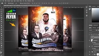 How To Design a Creative - CHURCH FLYER / PHOTOSHOP TUTORIAL