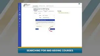 Searching for and Adding Courses