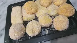 بریڈ ویجیٹیبل بالز | آسان اور کرنچی ریسپی