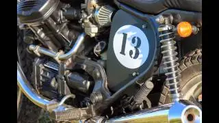 Art on Wheels Café Racer Scrambler Honda cx 550
