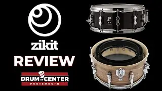 Zikit Snare Drums Review - Sonor AQ2 and British Drum Co.