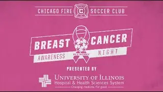 Chicago Fire Soccer Club Breast Cancer Awareness Night -- Oct. 3, 2015