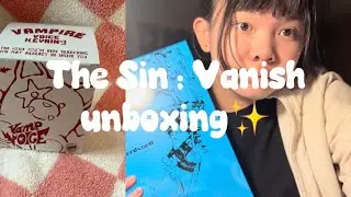 The Sin : Vanish Unboxing with ur chaotic bestie Kat💗✨ [Kat-Vlogz | EP. 6]