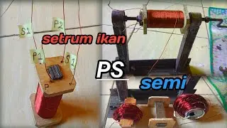 Cara menggulung setrum ikan tipe ps semi yang cepat dan rapih