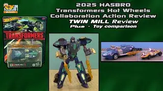 Обзор Toyhound09, фигурка Hot Wheels Twin Mill из серии Transformers Collaboration 2025 года.