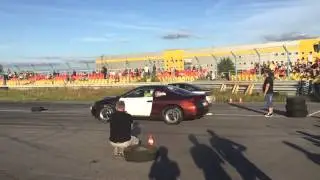 Mitsubishi Eclipse DSM 700hp 10.39 Sec / 1/4 mile Гоночные войны 2015 Autodrom SPb (Автодром СПб)