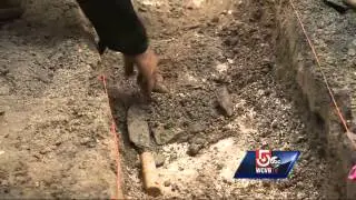 Archaeological dig uncovers historic artifacts at Old City Hall