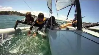 Learn to Sail on the Weta Trimaran