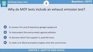 Why Are Exhaust Emission Tests Part of an MOT? | UK Driving Theory Test