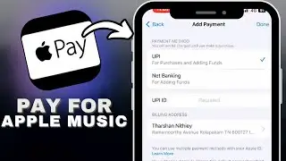 How to Pay for Apple Music with Apple Pay in SECONDS!