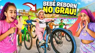 A BEB&Ecirc; REBORN CAIU DANDO GRAU DE BIKE - A VALENTONA APARECEU NOVAMENTE