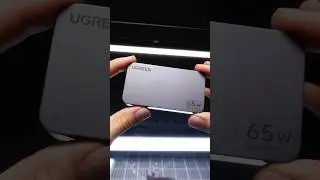 @UGREENOfficial Nexode Slim 65W Charger 😎 #unboxing #gadgets #ugreen #charger #travel