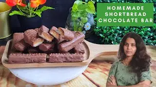 HOMEMADE SHORTBREAD  CARAMEL CHOCOLATE BAR | CHOCOLATE BAR | TWIX BAR | TWIX CHOCOLATE  BAR