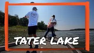 Fishing Tater Lake! Caught some biggins right before we left!