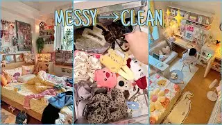 Bedroom Reset ✨ | Messy Room + Vanity Organizing Glow-Up