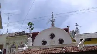 Indian Village Mosque w/ Beautiful Russian (Kampung Kling Masjid), Melaka, 3 Aug 2016