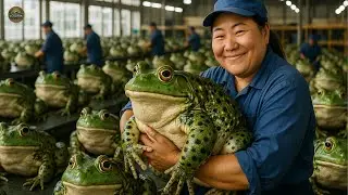 Unbelievable! Inside the Farming and Processing of Billions of Frogs for Meat