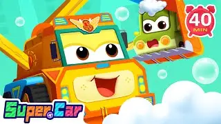 Rescue Cars Cartoons | Bubble Trouble | Excavator Cartoons | Car Songs | Kids Cartoons
