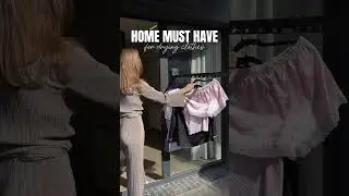 #homemusthave #spacesaver #smallspaceliving #homeimprovement #organizedhome #clotheshacks