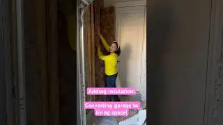 Converting garage into living space!