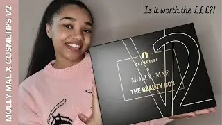 COSMETIPS X MOLLY-MAE V2 | UNBOXING | Elemis, Sunday Riley & More!