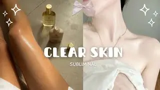 𐙚⋆&deg;. 𝒞lear, Even Skin + ℋyperpigmentation Removal 𖹭.ᐟ Subliminal