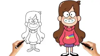 HOW To Draw Mabel | Gravitty Falls