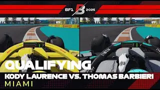 BF1 Miami 2025 | Side-by-Side Qualifying | BROOKS F1 League - Round: 6/24