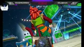 Dragon Ball FighterZ Gameplay - XXXSHNOWMAN vs SSJabroni FT7 Pt.1