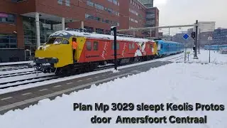 CREW2454 Plan Mp 3029 (Motorpost) helpt keolis uit de brand!! 05-01-2026 sleep Protos 5035 #uniek 