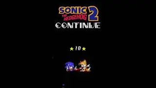 Evolution of Sonic Continue Screen #shorts #sonic