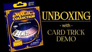 Magic Collection's Miracle Deck Unboxing & Card Trick Demo