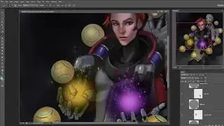 Overwatch фан арт  с комментариями