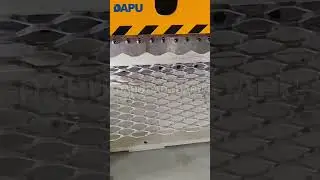 expanded metal mesh machine