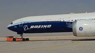 Ramp Action: FedEx B77F and Cargolux 747 Dubai Airshow 2025