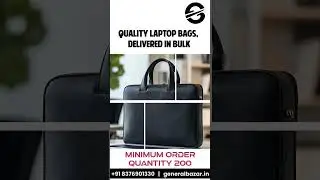 Looking for premium quality laptop bags in bulk? | General Bazaar