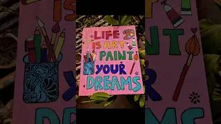 #canvas #canvaspainting #canvasart #art #colourful #acrylicpainting #life #painteveryday #dream #diy