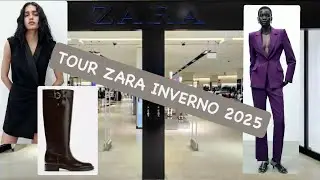 ZARA Outono/Inverno 2025: Tour Exclusivo + As Peças MAIS LINDAS da nova coleção! #zara2025