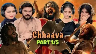 Chhaava Movie Reaction | Vicky Kaushal , Part 1/5