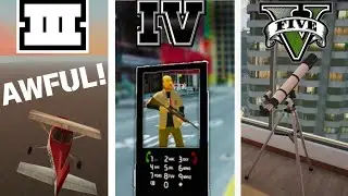 Most Disappointing and Useless Features in GTA Games (GTA 3 to GTA 5)