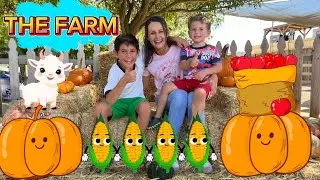 Edgar and Mark are going with mom to the #farm 🚜🎃#funny #play