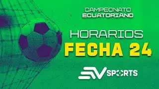 LigaPro fecha 24 Horario Completo: Estos son los 3 partidos que transmitir&aacute; Ecuavisa | Estadio
