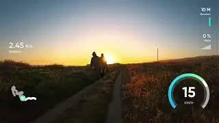 Wilder Ranch Coastal Trails [4K] | 40 Min Ride - Virtual Cycling Santa Cruz