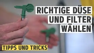 Tipps und Tricks beim Airless spritzen: richtige D&uuml;se und Filter w&auml;hlen | WAGNER