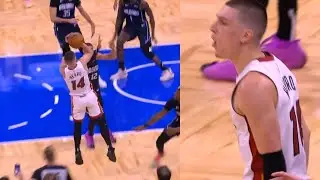 Tyler Herro TOUGH game winner vs Magic with 0.5secs left 😱