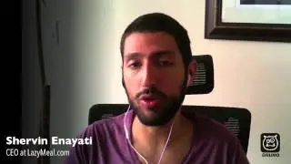Testimonial for Grumo Media by Shervin Enayati of Lazymeal.com